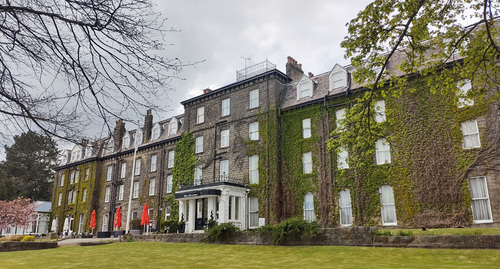 The Old Swan Hotel, Harrogate, where Agatha Christie fled under a false name