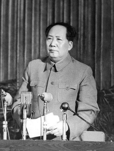 Mao Zedong in 1957